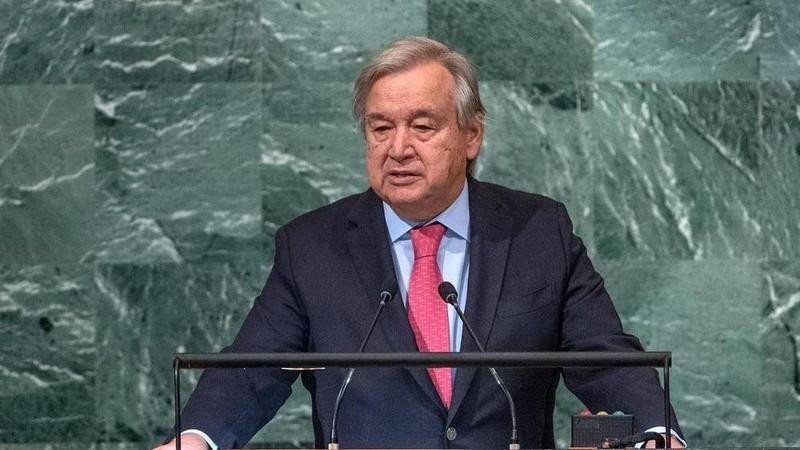 UN Secretary-General Antonio Guterres speaks at the 77th session of the UN General Assembly (UNGA 77) (Photo: United Nations)