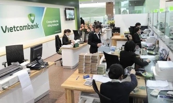 Vietcombank again tops the list of ten most prestigious commercial banks in Vietnam this year, according to the latest ranking announced by Vietnam Report. (Photo: VNA)