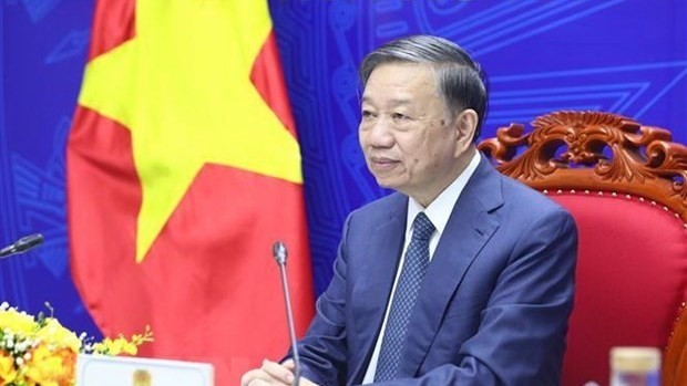 Vietnamese Minister of Public Security General To Lam (Photo: VNA)