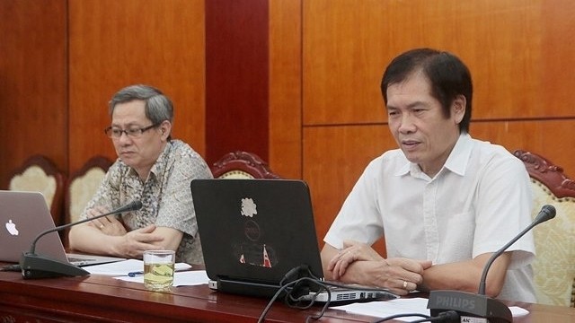 Representatives from Vietnam attend the meeting. (Photo: the Vietnam Sports Administration)
