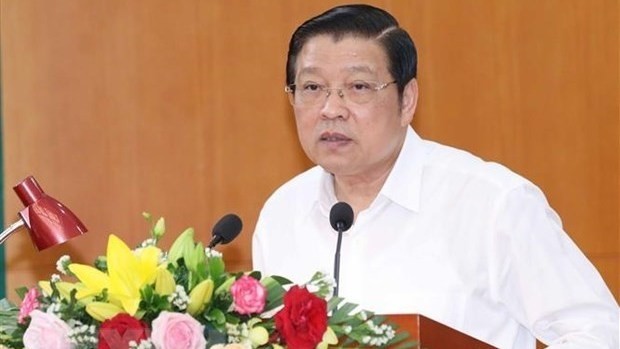Phan Dinh Trac, Politburo member, Secretary of the Party Central Committee and head of its Commission for Internal Affairs (Photo: VNA)