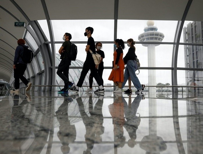 Singapore's Changi airport was among the world's busiest in 2019, with more than 68 million passengers, before travel crashed last year due to the pandemic.