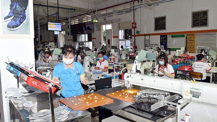 Manufacturing at Ching Luh Vietnam at the Thuan Dao Industrial Park in Long An Province (Photo: Viet Chung)