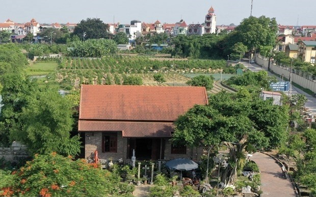 Hong Van commune in Hanoi's Thuong Tin district is among new-style rural areas of the city (Photo: VNA)