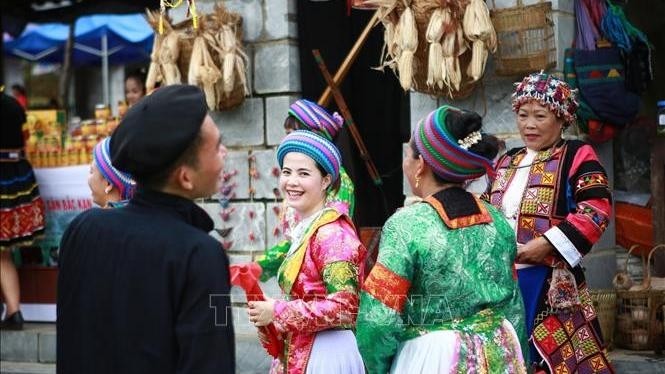 Culture-tourism village to celebrate New Year 2022 with jubilant activities (Photo: VNA)
