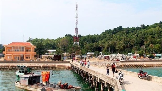 Tien Hai island commune in Mekong Delta province of Kien Giang’s Ha Tien District. (Photo: VNA)