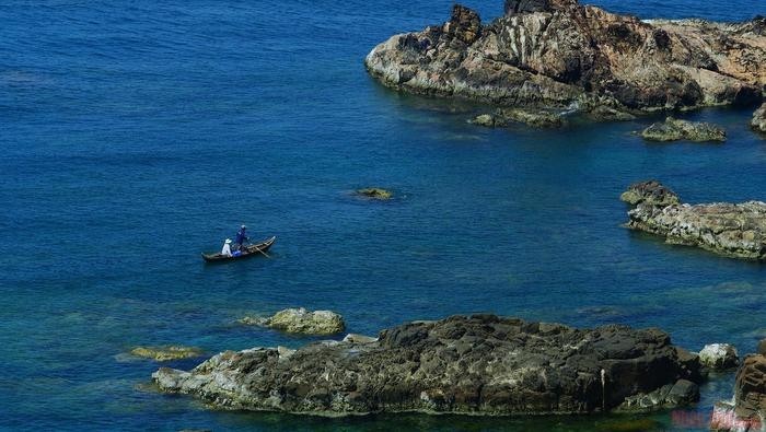 The beauty of the sea in Nhon Ly commune, Binh Dinh province (Photo: NDO)