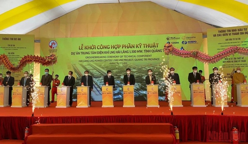 Work commences on 2.37-billion-USD Hai Lang LNG Electricity Centre 