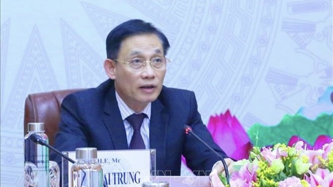 Head of the Party Central Committee’s Commission for External Relations Le Hoai Trung. (Photo: VNA)