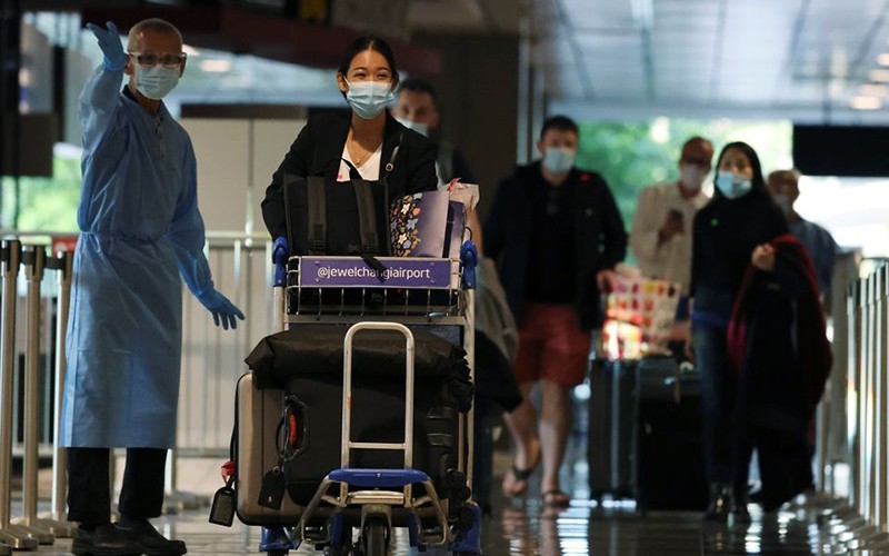 International visitors to Changi Airport, Singapore. (Photo: Reuters)