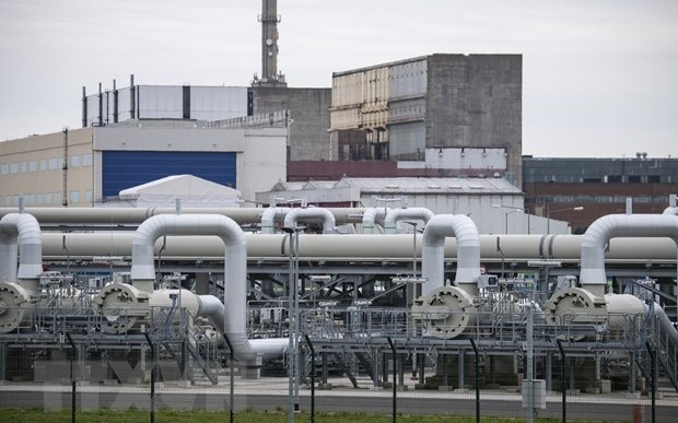 The gas pipeline from Russia to Europe. (Photo: AFP/VNA)