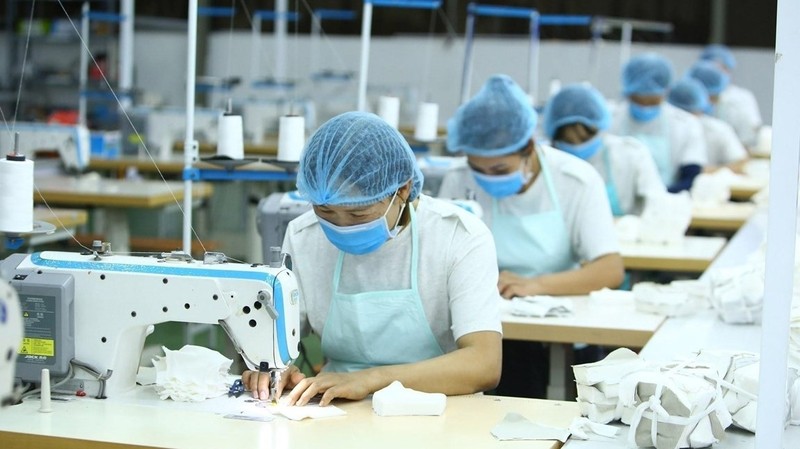 Garment is one of Vietnam's exports to benefit from RCEP. (Photo: VNA)