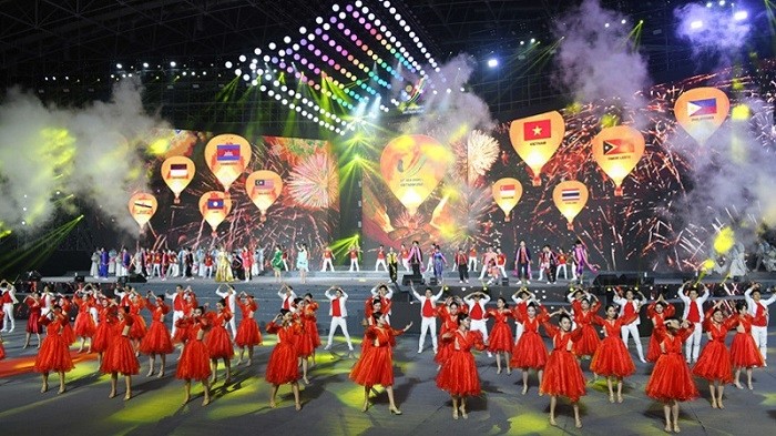 At the closing ceremony of SEA Games 31 (Photo: NDO/Thanh Dat)