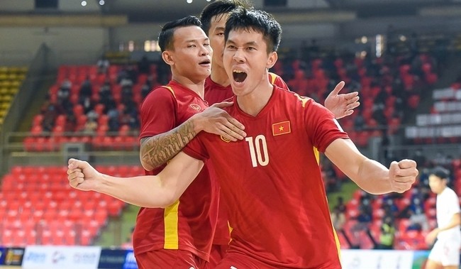 Vietnam have been drawn to the same group with Japan at AFC Futsal Asian Cup 2022 finals (Photo: VFF)
