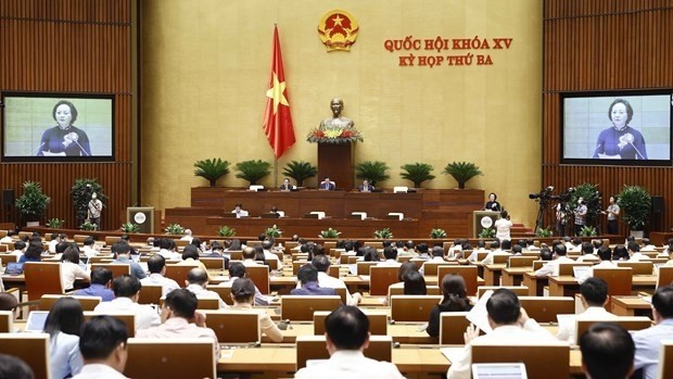 The National Assembly will debate three draft laws on May 27. (Photo: VNA)