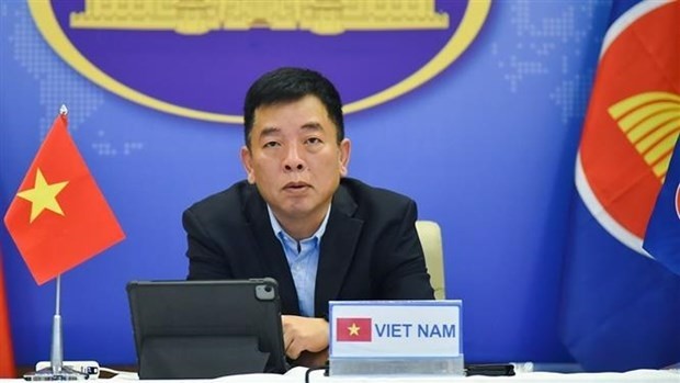 Ambassador Vu Ho, acting Head of ASEAN SOM Vietnam (Photo: VNA)