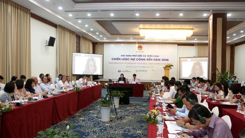 The dissemination workshop on Vietnam's public debt strategy by 2030.