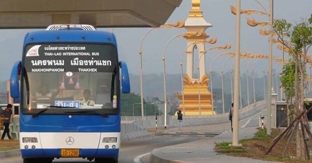Bus service from Nakhon Phanom, Thailand (Photo: Laotiantimes.com)