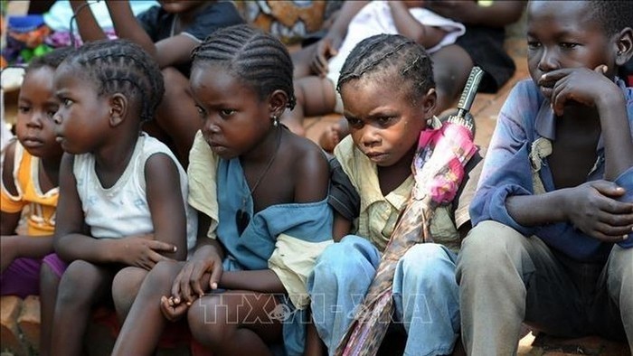 Girls in Bangui, Central African Republic (Photo: AFP/VNA)