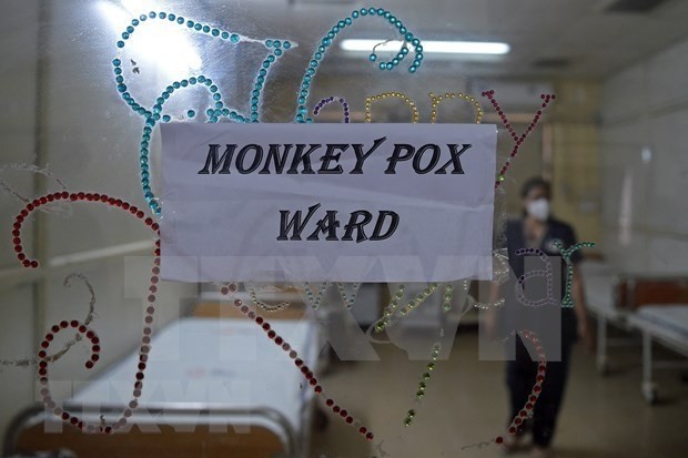 A isolated Monkeypox treatment ward at a hospital in Ahmedabad in India. (Photo: AFP/VNA)