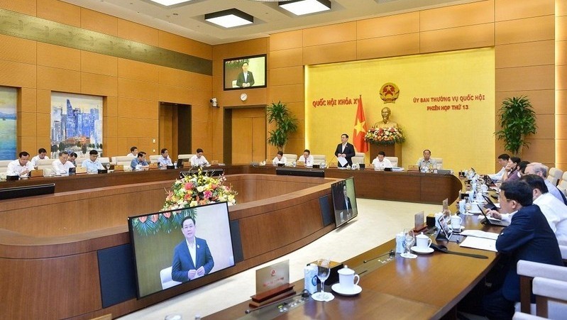 At the 13th session of 15th NA Standing Committee (Photo: quochoi.vn)