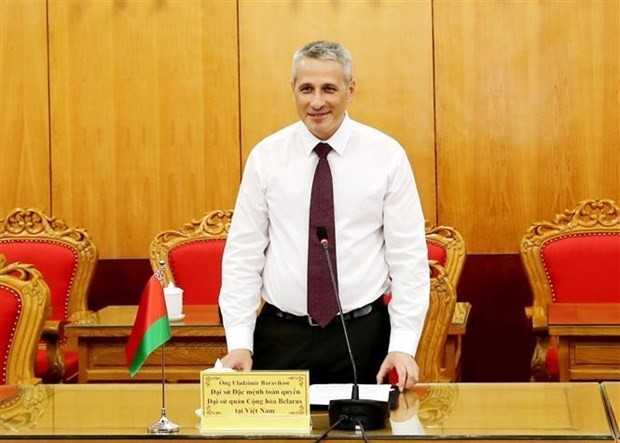Belarusian Ambassador to Vietnam Uladzimir Baravikou (Photo:VNA)