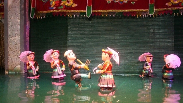 The water puppetry performances are expected to attract numerous audiences in Fukuoka. 