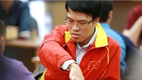 Top Vietnamese chess player Le Quang Liem