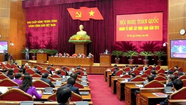 The Party Central Committee’s Organisation Commission was requested to work closely with central Party units and relevant agencies to strengthen supervision and alert the Secretariat to any misdemeanors throughout the promotion and appointment of officials. (Credit: CPV)
