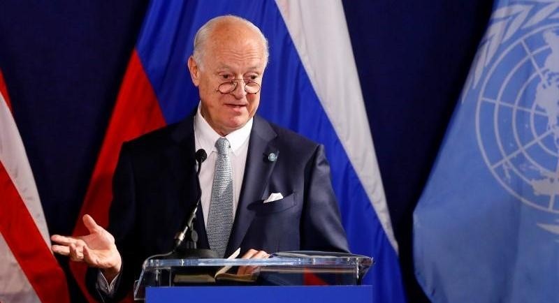 United Nations special envoy on Syria Staffan de Mistura speaks during a news conference in Vienna, Austria, May 17, 2016. (Photo: Reuters)