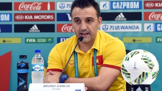 Spanish coach Bruno Garcia has said goodbye to the Vietnam national futsal team.