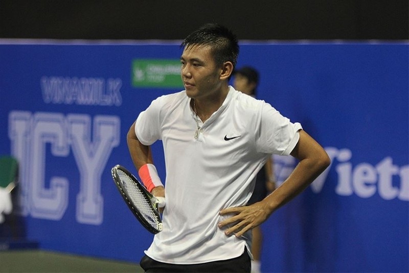 Ly Hoang Nam has earned eight ATP rating points by breaking through the first round of the 2016 Vietnam Open.