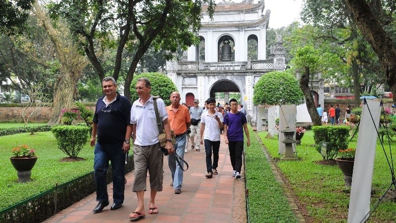 Temple of Literature is one of most-visited tourist attractions in Hanoi 
