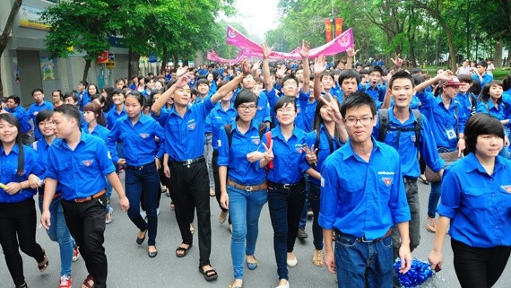 Over the past 87 years,the HCYU and generations of youngsters have created a glorious tradition. (Photo: dangcongsan.vn)