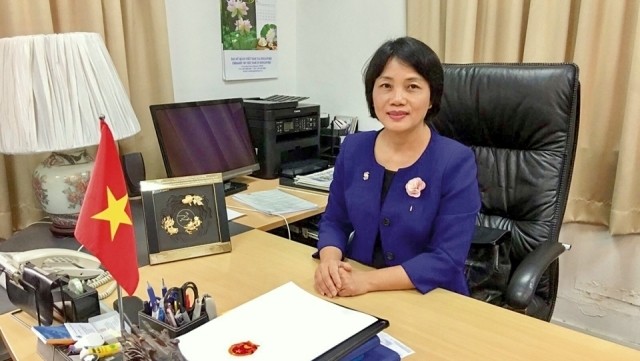 Vietnamese Ambassador to Singapore Tao Thi Thanh Huong. (Photo: tgvn.com.vn)