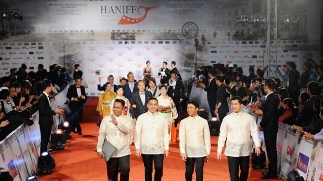 Delegates at the Hanoi International Film Festival in 2016. (Photo: VNA)
