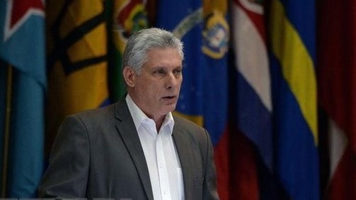 President of Cuba's Council of State Miguel Diaz Canel Bermudez (Photo: VNA)
