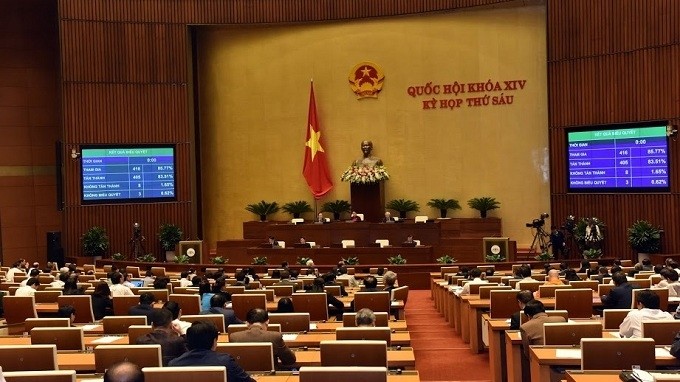The National Assembly approves the State budget projection for 2019 with 86.19% of votes. (Photo: NDO/Duy Linh)
