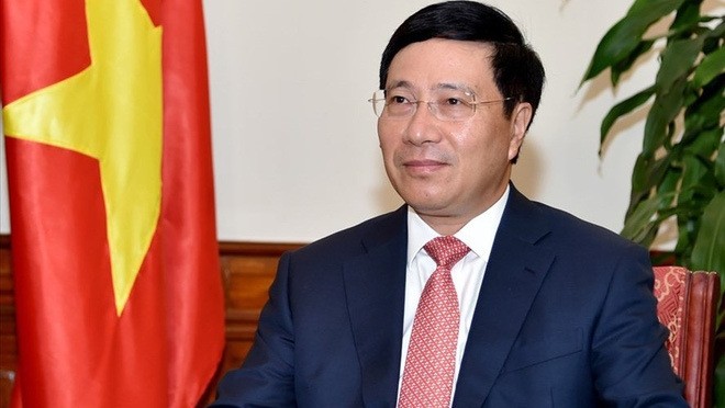 Deputy Prime Minister and Minister of Foreign Affairs, Pham Binh Minh.