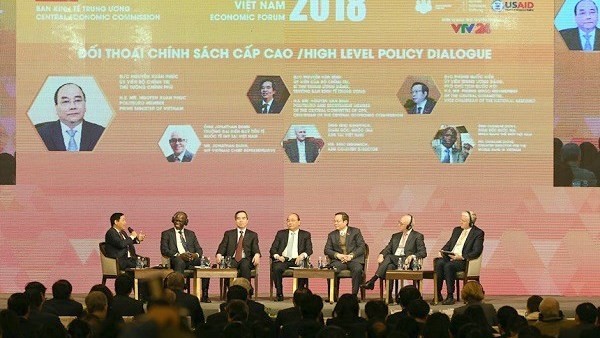 The Vietnam Economic Forum 2018 (Photo: Tap chi tai chinh)