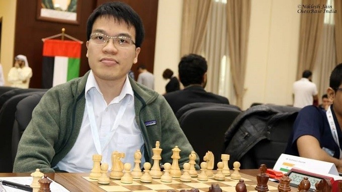 Vietnam's no. 1 chess player Le Quang Liem