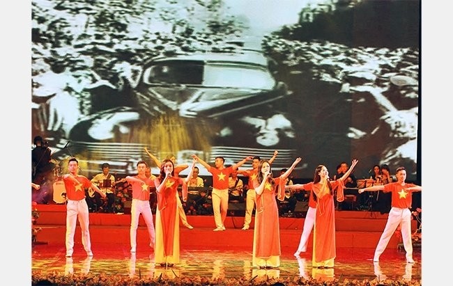 A performance at the programme