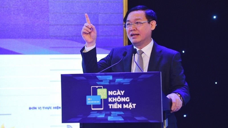 Deputy PM Vuong Dinh Hue speaking at the event (Photo: VGP)