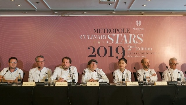Leading culinary stars from around the world gather at the Metropole Hanoi to introduce their best dishes at Metropole Culinary Stars 2019. (Photo: NDO/Trung Hung)