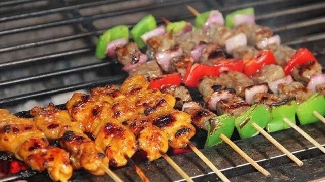 Grilled skewers are one of the most popular street foods in Ho Chi Minh City. (Photo by Shutterstock/Andy Tran)