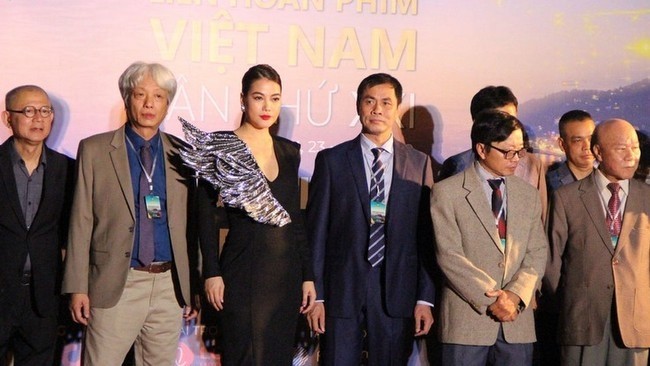 The jury of the 21st Vietnam Film Festival (Photo: VOV)