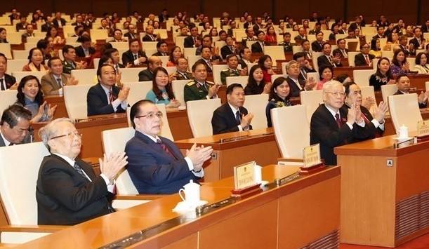 Deputies at the 8th sitting of the 14th National Assembly (Photo: VNA)