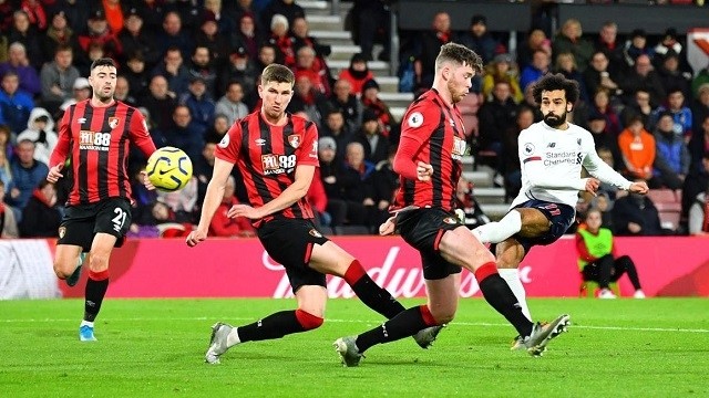 Soccer Football - Premier League - AFC Bournemouth v Liverpool - Vitality Stadium, Bournemouth, Britain - December 7, 2019  Liverpool's Mohamed Salah shoots at goal (Photo: Reuters)