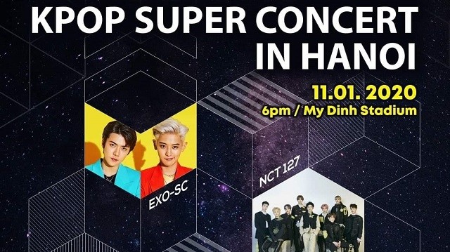 A number of popular bands from the RoK will be on the line up at the 2020 K-Pop Super Concert.
