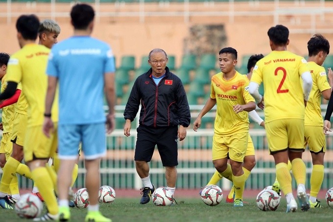 Coach Park Hang-seo and his Vietnam U23 side have set a goal of finishing in the top three teams at the 2020 AFC U23 Championship.